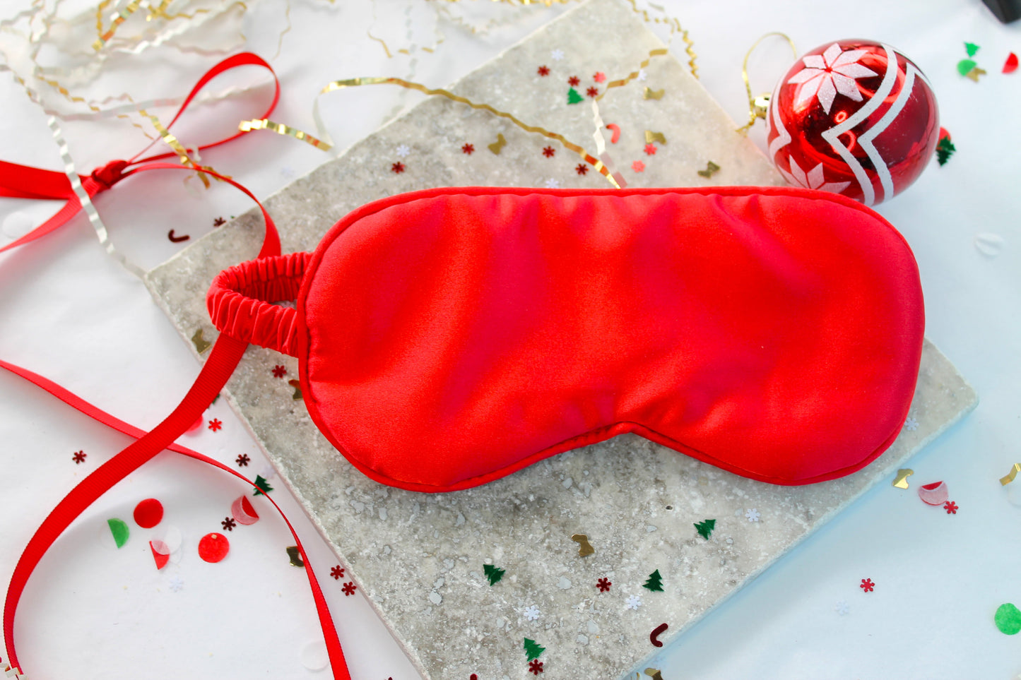 Red Satin Sleep Mask
