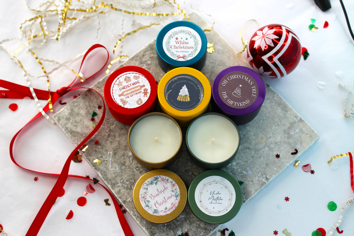 Mini Assorted Christmas Candle